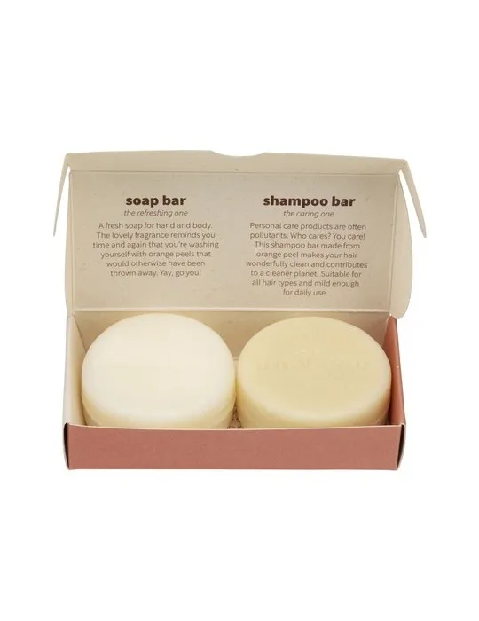 Unwaste Duopack Soap & Shampoo bar