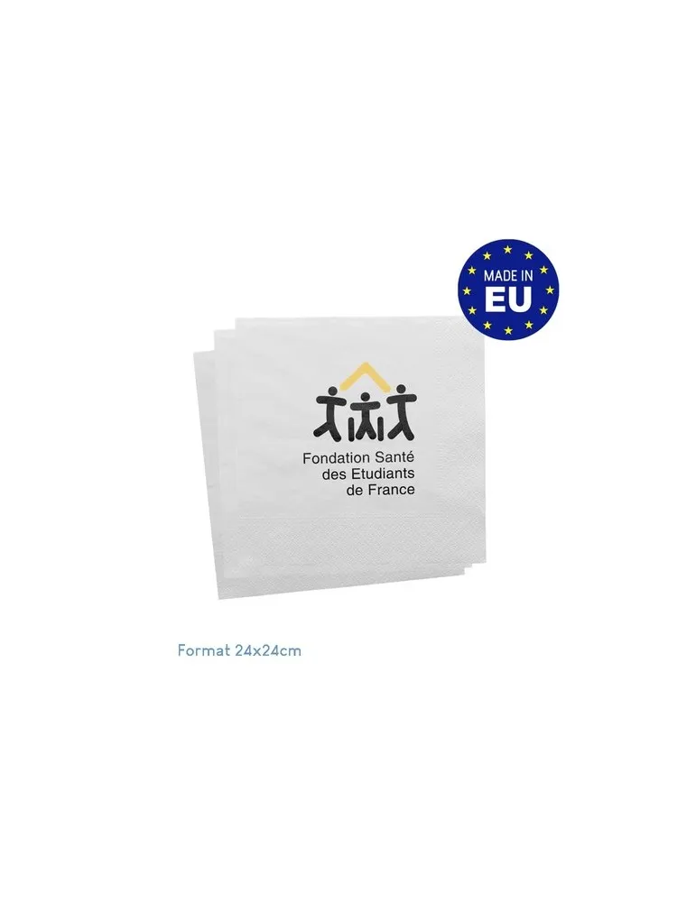 Serviette 24x24cm standard