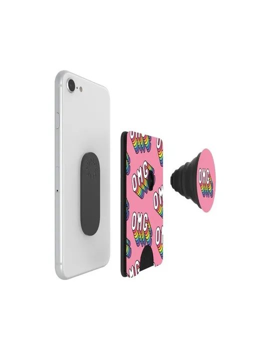 PopSockets® PopWallet+ porte-carte avec PopGrip