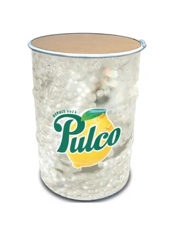 Un baril avec une couleur imprimé personnalisé