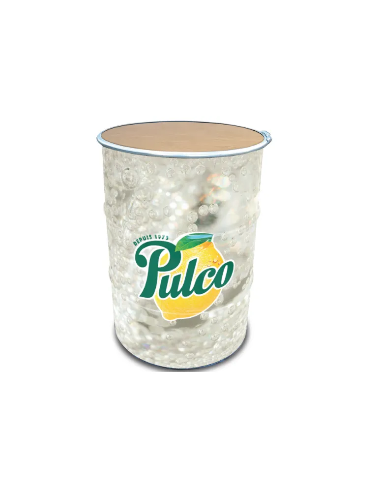 Un baril avec une couleur imprimé personnalisé