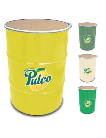 Des barils colorés personnalisés