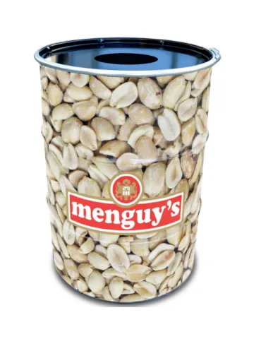 Un baril imprimé avec un trou au sommet