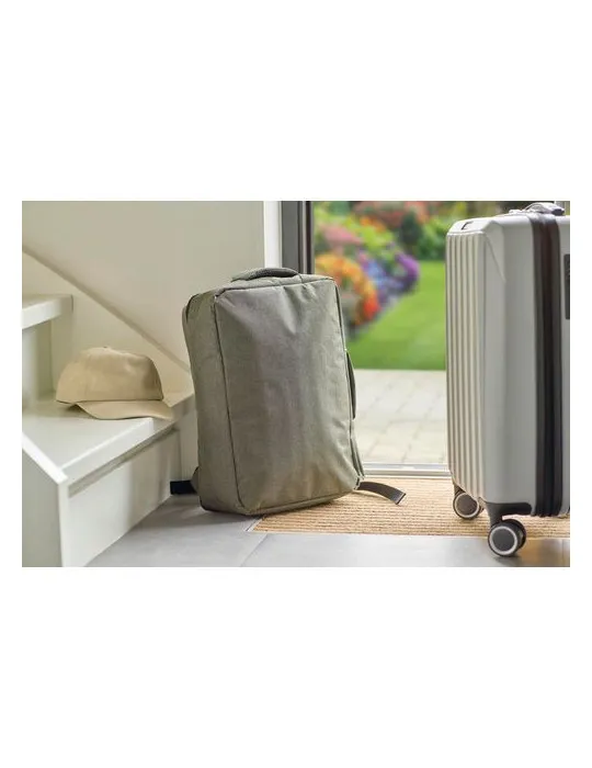 Sac à dos porte-ordinateur en rPET 300D Eulalia