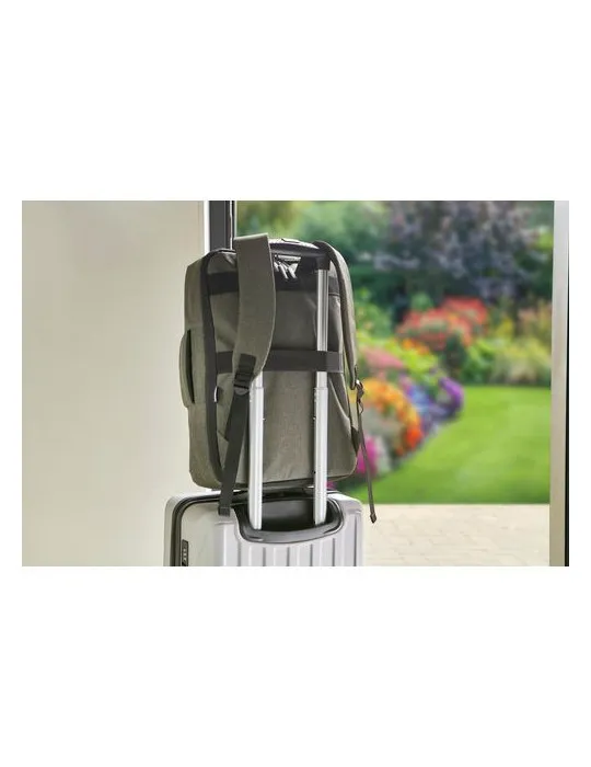 Sac à dos porte-ordinateur en rPET 300D Eulalia