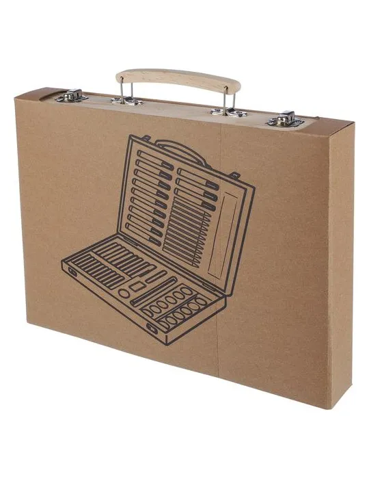 Coffret à dessin en bois Thessaly