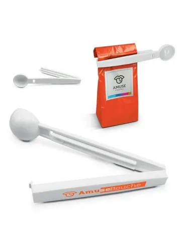 CUILLERE DOSEUSE & PINCE FERME SACHET