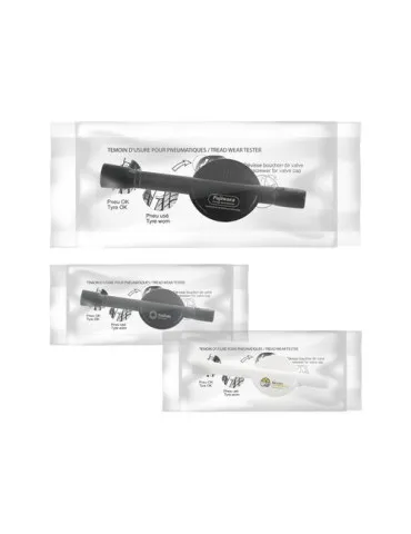 TESTEUR USURE DE PNEUS EN SACHET INDIVIDUEL AVEC NOTICE 2
