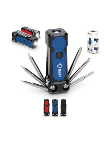 OUTIL MULTIFONCTION - TOURNEVIS 6 TETES + TORCHE 2