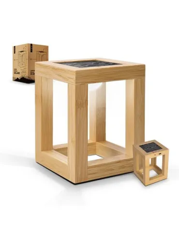 LAMPE SOLAIRE EN BAMBOU