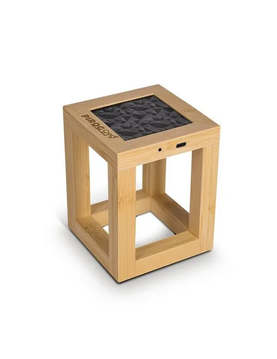 LAMPE SOLAIRE EN BAMBOU