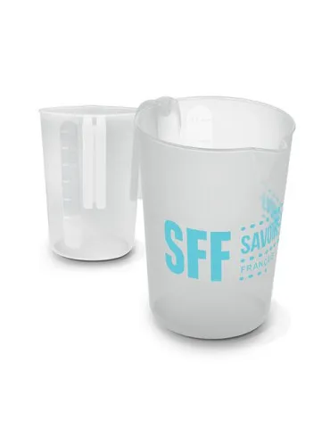 PICHET, POT, EN POLYPROPYLENE (PP) 200 cl RAS BORD