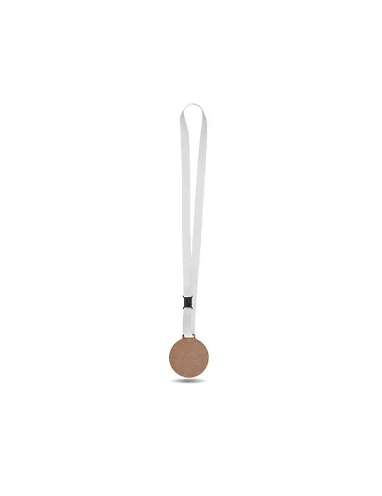 MEDAILLE MDF EP 3 mm ENTRE 30 et MAXI 80 cm2 AVEC CORDON SATIN