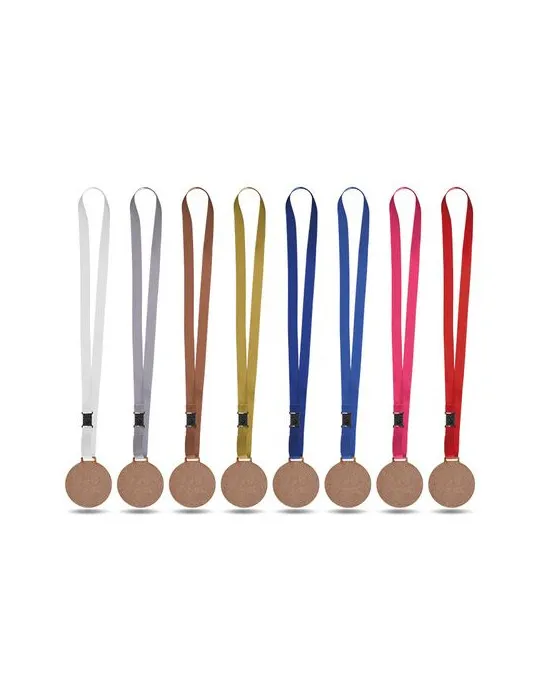 MEDAILLE MDF EP 3 mm ENTRE 30 et MAXI 80 cm2 AVEC CORDON SATIN