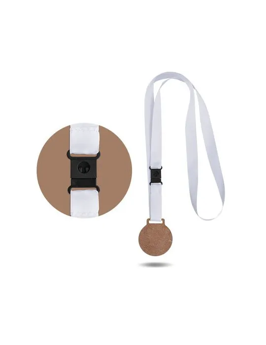 MEDAILLE MDF EP 3 mm MAXI 30 cm2 AVEC CORDON SATIN