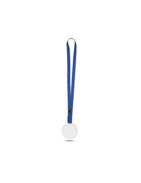 MEDAILLE EN PMMA EP 3 mm ENTRE 30 ET MAXI 80 cm2 AVEC CORDON SATIN