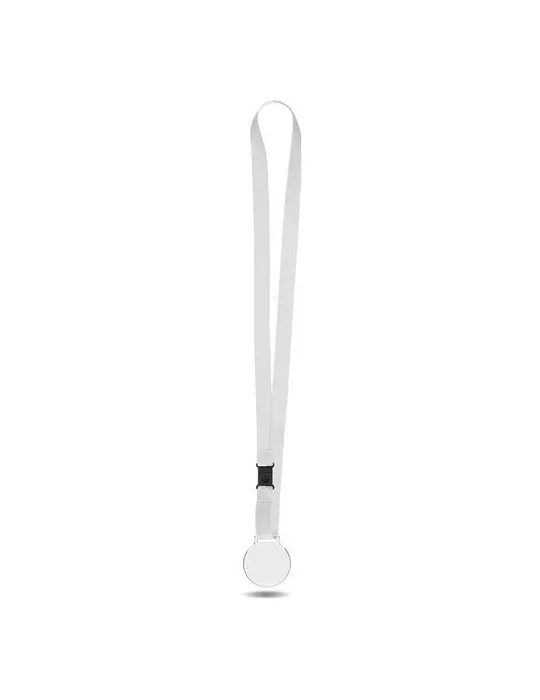 MEDAILLE PLASTIQUE (PMMA) EP 3 mm ET MAXI 30 cm2 AVEC CORDON SATIN