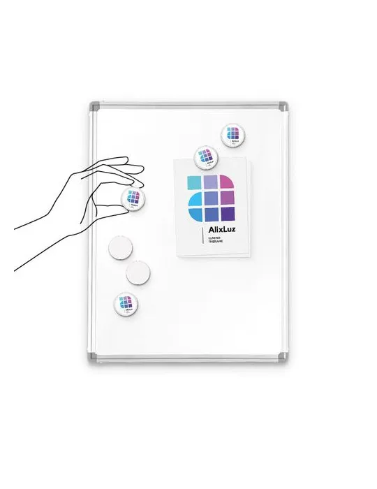 MAGNET ROND Ø43 mm - AIMANT PUISSANT, SUPPORT DE PLAN