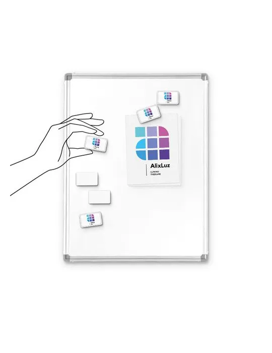 MAGNET RECTANGLE 55x34 mm - AIMANT PUISSANT, SUPPORT DE PLAN