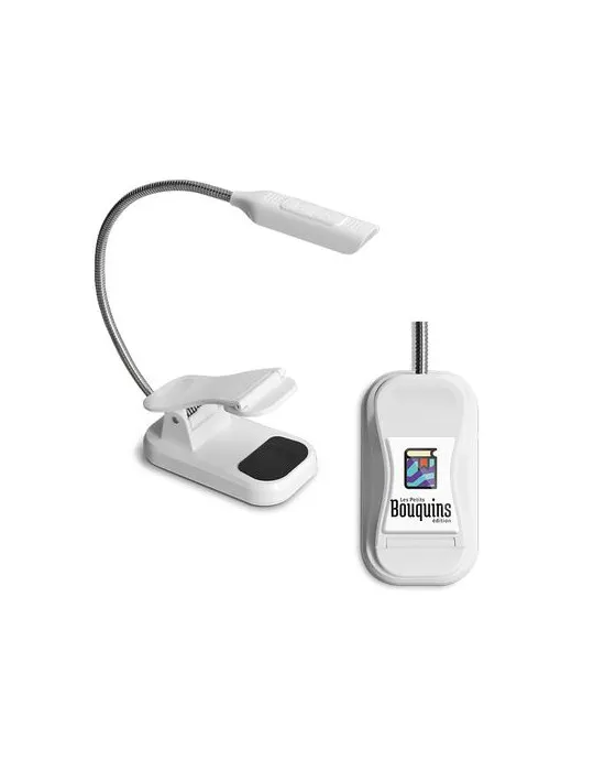 LAMPE LED DE LECTURE FLEXIBLE AVEC PINCE