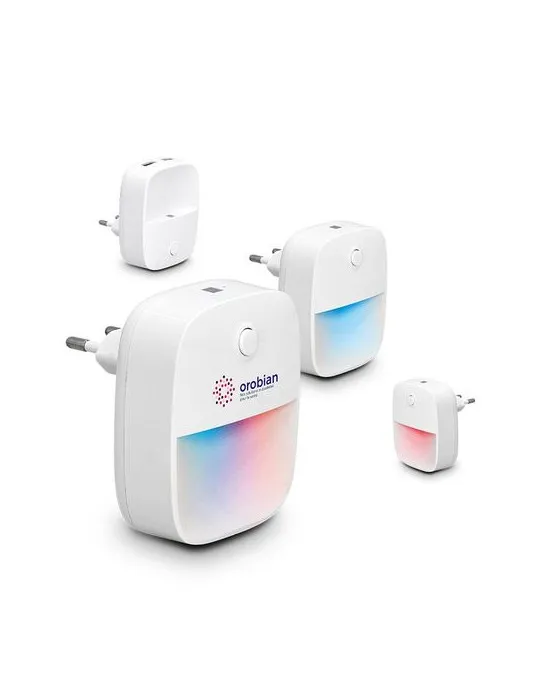 LAMPE VEILLEUSE AUTOMATIQUE ET CHARGEUR 2 USB