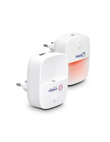 LAMPE VEILLEUSE AUTOMATIQUE ET CHARGEUR 2 USB 2