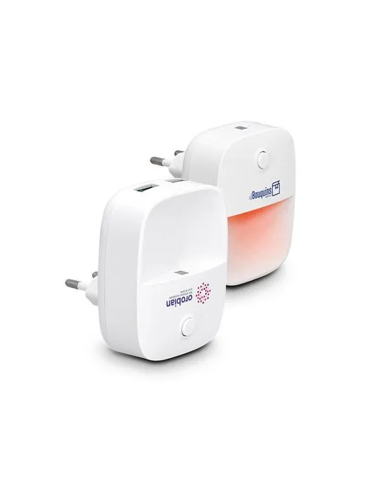 LAMPE VEILLEUSE AUTOMATIQUE ET CHARGEUR 2 USB