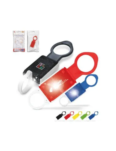 LAMPE DE SECURITE A CLIPSER ET PORTE-BOUTEILLE 2