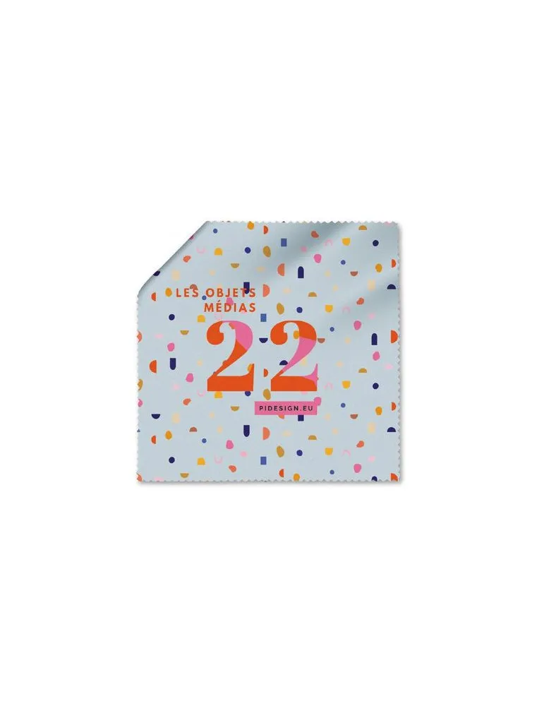 CHIFFON DE NETTOYAGE EN MICROFIBRE AVEC POCHETTE 150x150mm