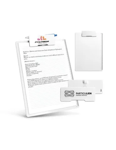 ECRITOIRE AVEC PLAQUE PORTE STYLO