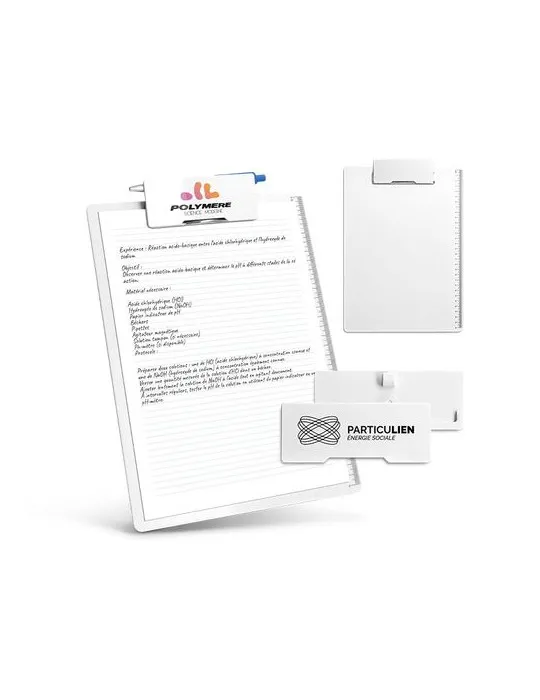 ECRITOIRE AVEC PLAQUE PORTE STYLO