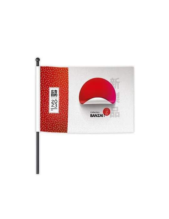 MINI DRAPEAU DE SUPPORTER