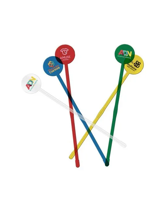 AGITATEUR COCKTAIL ROND SPATULE 190 mm