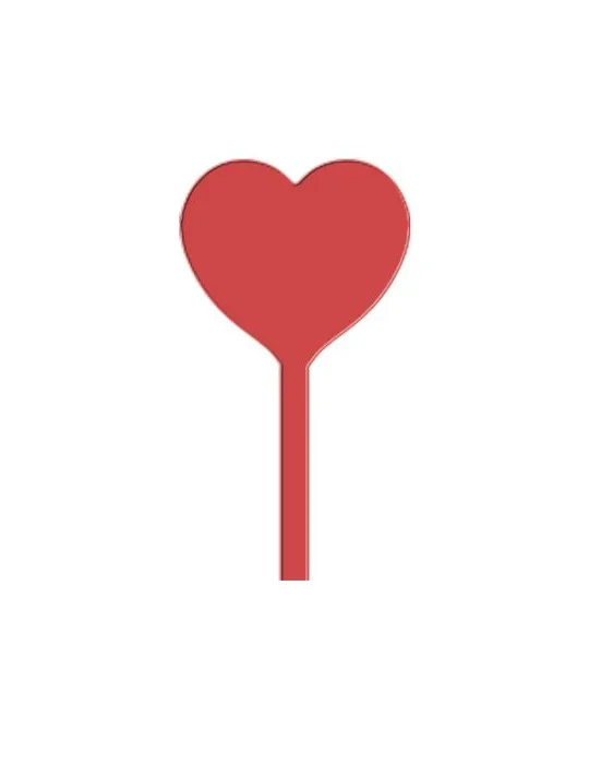 AGITATEUR COCKTAIL COEUR SPATULE 190 mm