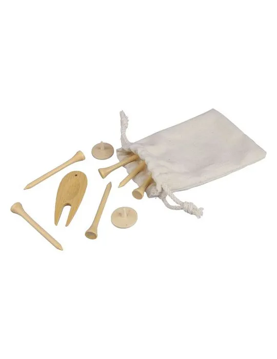 Ensemble de tees de golf en bois Nyssa