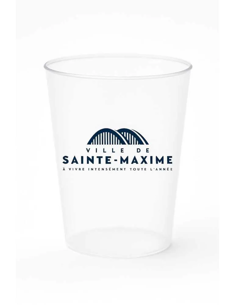 Un verre gobelet personnalisé