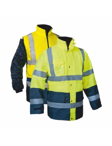 parka bandes réfléchissantes