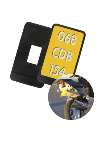 plaque d'immatriculation