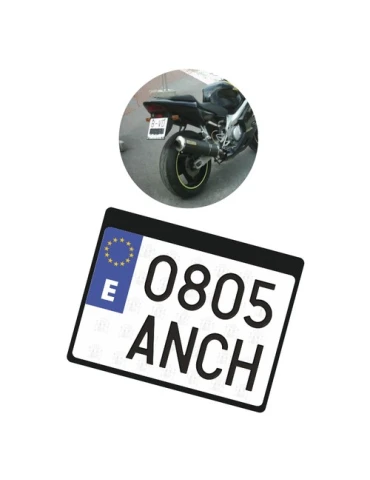 plaque d'immatriculation