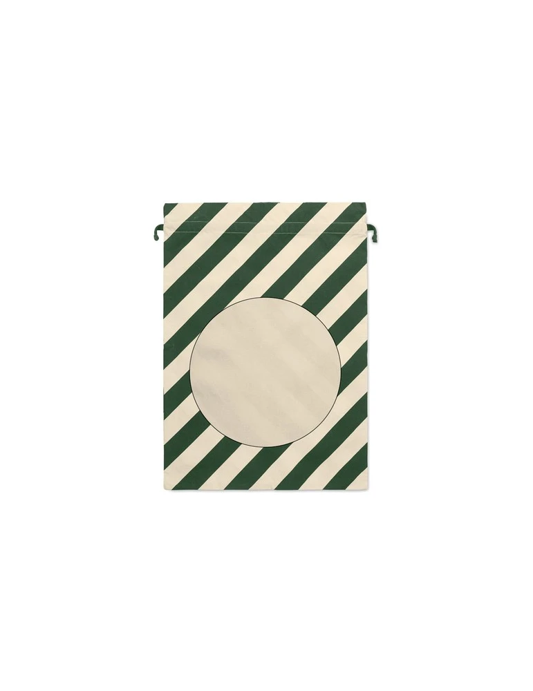 LAUKKU Grand sac coton Père Noël