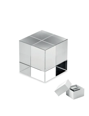 KUBEWARD Trophée en verre Cube