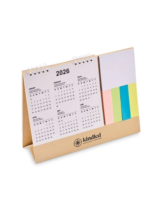 CALENDOO Calendrier de bureau avec mémo