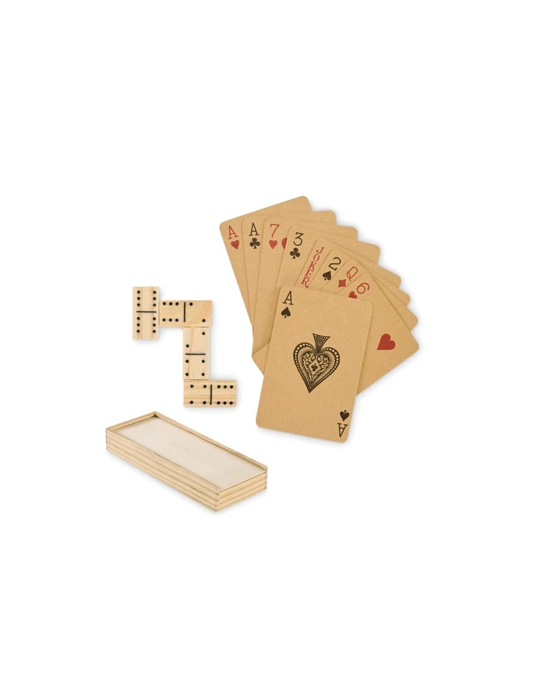 DOMI&CARDS Jeu de dominos et de cartes