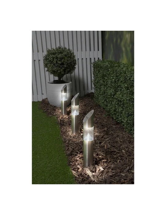 Grundig Solar Stainless Steel Garden LED-Light