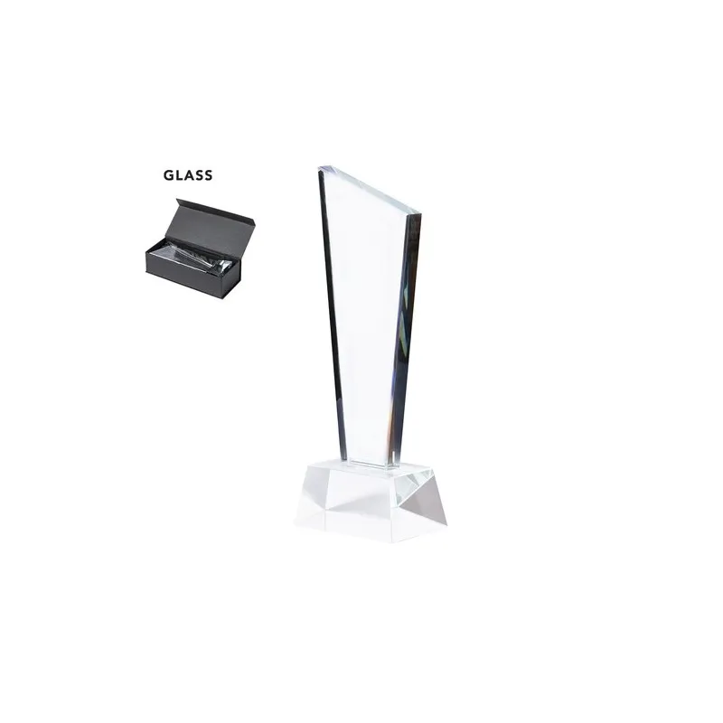 Coupe Lanton : Trophée en verre élégant Personnalisé