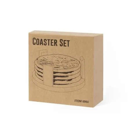 Set Sous-Verre Seitol en Ardoise Naturelle