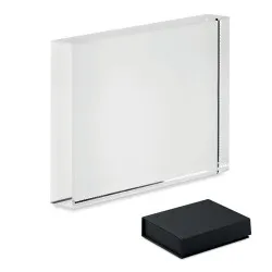 Cadre Trophée en Cristal BLO - Élégance et Distinction Personnalisé