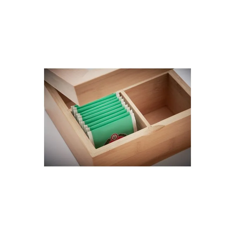 Boîte à Thé en Bambou CAMPO TEA