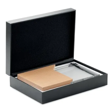 Plaque Trophée ZEAL en Cristal Personnalisé