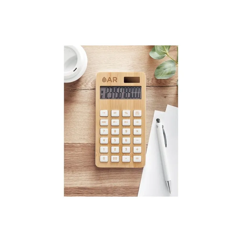 Calculatrice 12 Chiffres CALCUBIM - Élégance Naturelle